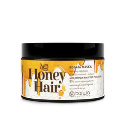 Honey Hair miodowa maska do włosów nawilżająca 220ml