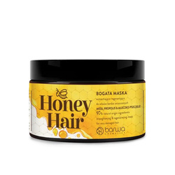 Honey Hair miodowa maska do włosów regenerująca 220ml