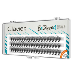 BeShaped jedwabne kępki rzęs skręt B 10D 14mm