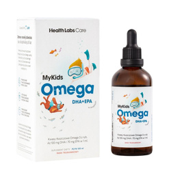 MyKids Omega kwasy omega 3 w kroplach dla dzieci suplement diety 100ml