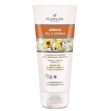 Arnica żel z arniką na rozszerzone naczynka sińce potłuczenia i obrzmienia 200ml