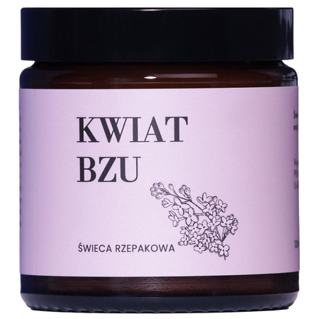 Świeca rzepakowa Kwiat Bzu 120ml