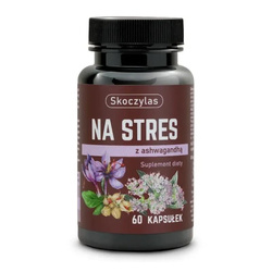 Na Stres ashwagandha + szafran + kozłek lekarski suplement diety 60 kapsułek