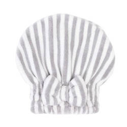 TRUST MY SISTER - Czepek do włosów z mikrofibry Grey