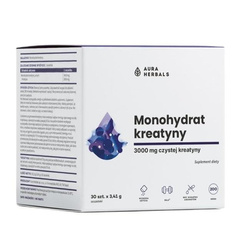 Kreatyna monohydrat suplement diety w saszetkach 30x3.41g