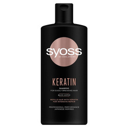 Keratin Shampoo szampon do włosów słabych i łamliwych 440ml
