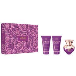 Versace Dylan Purple Pour Femme zestaw woda perfumowana spray 50ml + żel pod prysznic 50ml + balsam do ciała 50ml