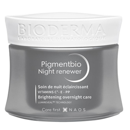 Pigmentbio Night Renewer rozjaśniający krem do twarzy na noc 50ml