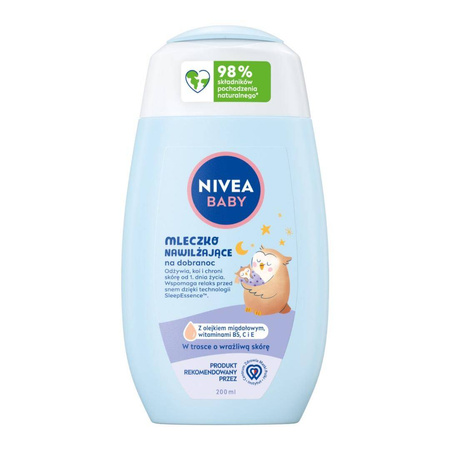 Baby mleczko nawilżające na dobranoc 200ml