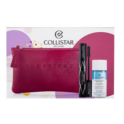 Collistar 'Xmas zestaw Impeccabile tusz 14ml + płyn 35ml + kosmetyczka