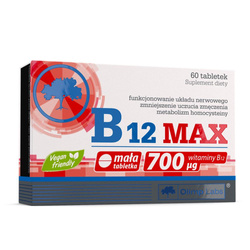 B12 MAX suplement diety 60 tabletek