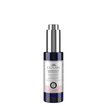 Clochee Antioxidant Oil Serum antyoksydacyjne serum olejowe z witaminą C Rosa Rugosa Extract & Plum Seed Oil 30ml