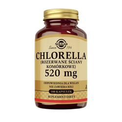 Chlorella 520mg suplement diet 100 kapsułek