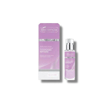 Bielenda Professional SupremeLab ekskluzywne serum przeciwzmarszczkowe z kompleksem peptydów 30ml