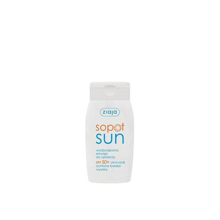 Ziaja Sopot Sun emulsja wodoodporna do opalania SPF50+ 125ml