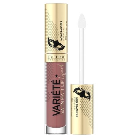 Variete Satin Matt Lip Liquid pomadka w płynie z kwasem hialuronowym 04 4.5ml