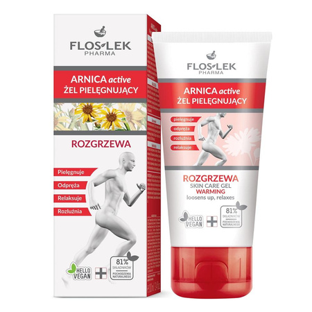 Arnica Active rozgrzewający żel pielęgnujący 100ml