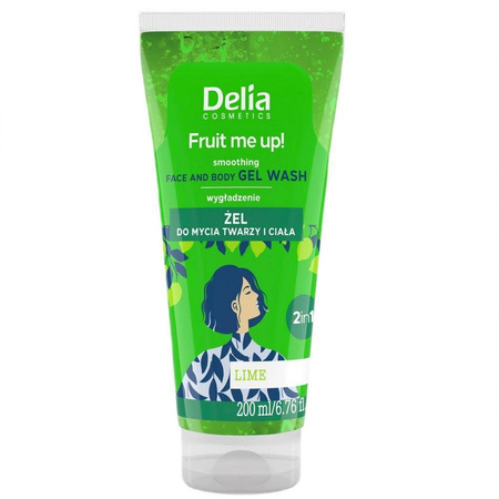 Fruit Me Up! żel do mycia twarzy i ciała Limonka 200ml