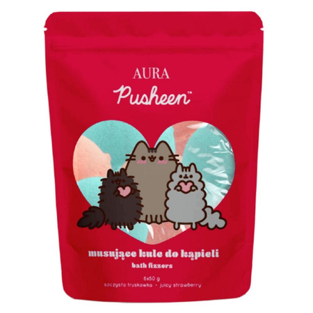 Bath Fizzers musujące kule do kąpieli Soczysta Truskawka 6x50g