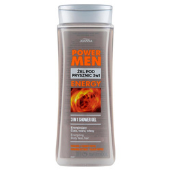 Power Men Energy żel pod prysznic 3w1 300ml