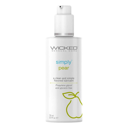 Simply smakowy lubrykant na bazie wody Pear 70ml