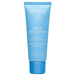 Apivita Aqua Beelicious Comfort Hydrating Cream bogaty krem nawilżający do twarzy 40ml