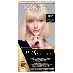 Preference farba do włosów 102 Bardzo Bardzo Jasny Perłowy Blond