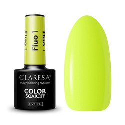 Soak Off UV/LED Fluo lakier hybrydowy 1 5g