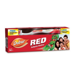 Red Toothpaste pasta do zębów neutralizująca nieświeży oddech 200g + szczoteczka do zębów