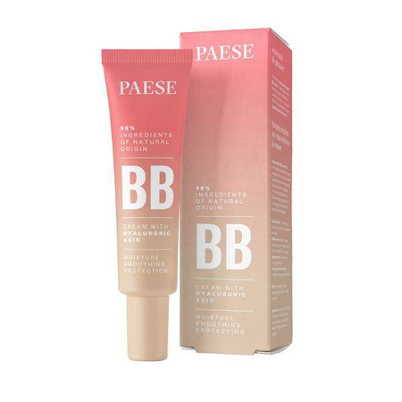 BB Cream naturalny krem BB z kwasem hialuronowym 01 Ivory 30ml