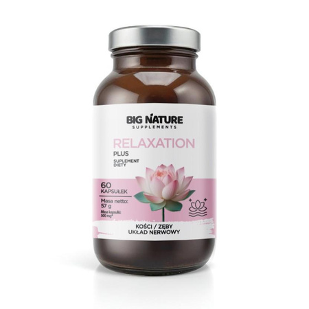 Relaxation Plus suplement diety 60 kapsułek