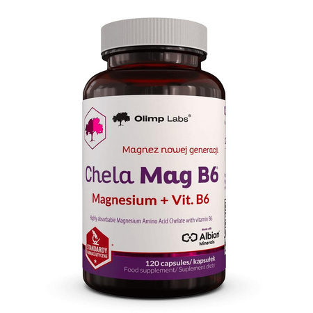 Chela-Mag B6 suplement diety 120 kapsułek