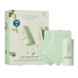 Heel Repair Duo zestaw wegański balsam do pięt 22ml + nawilżające skarpetki do pięt Mint 1 para