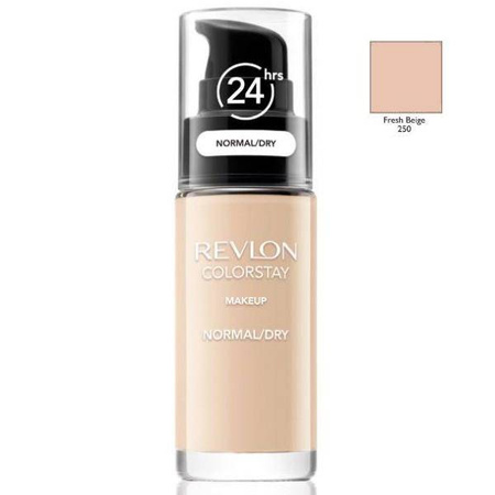 Revlon - ColorStay podkład z pompką do skóry normalnej i suchej z kompleksem SoftFlex 250 Fresh Beige 30ml