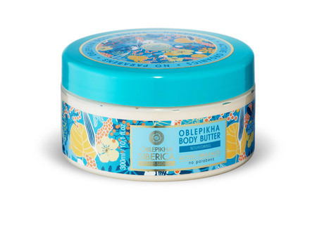Natura Siberica Oblepikha Body Butter rokitnikowe odżywcze masło do ciała 300ml