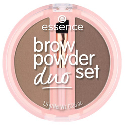 Brow Powder Duo pudrowy zestaw do brwi 01 Light 1.8g