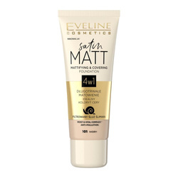 Satin Matt Foundation matujący podkład do twarzy 101 Ivory 30ml