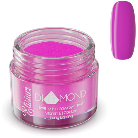 Diamond 2in1 Powder proszek do manicure tytanowego DV405 Traffic Violet 23g