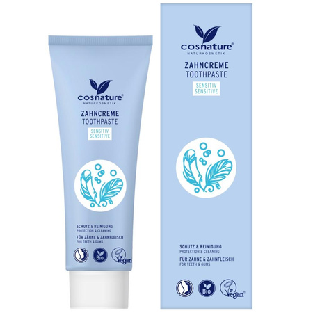 Toothpaste pasta do wrażliwych zębów z fluorem rumianek/mięta 75ml