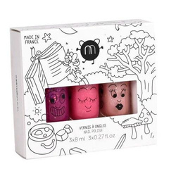 Nailmatic Kids Magic Forest 2 zestaw lakierów do paznokci 3x8ml