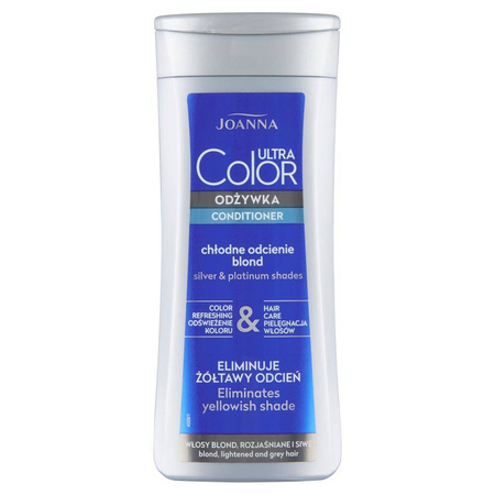 Ultra Color odżywka nadająca platynowy odcień do włosów blond rozjaśnianych i siwych 200g