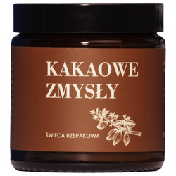 Świeca rzepakowa Kakaowe Zmysły 120ml