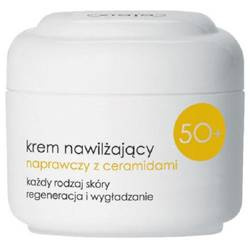 Ziaja Krem nawilżający naprawczy z ceramidami 50+ każdy rodzaj skóry na dzień SPF6 50ml