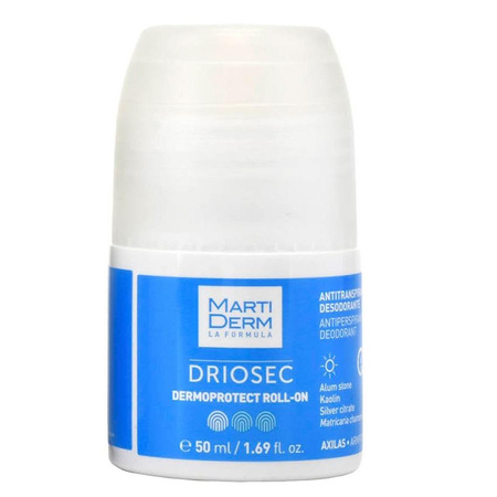 Martiderm Driosec Dermoprotect Roll-On antyperspirant w kulce 50ml