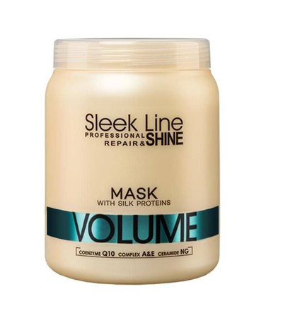 Stapiz - Sleek Line Repair Volume Mask maska do włosów z jedwabiem zwiększająca objętość 1000ml