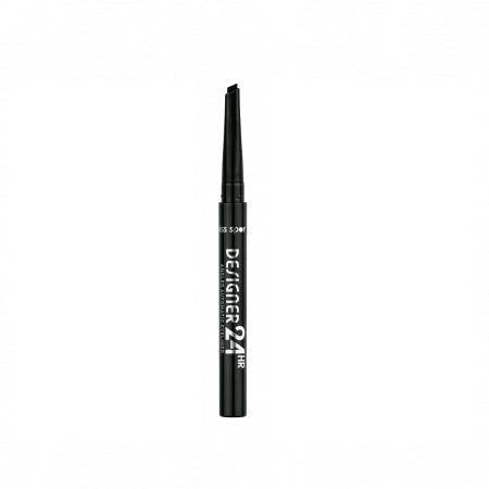 Designer 24h automatyczny eyeliner w kredce 001 Expert Black