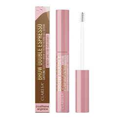Brow Double Espresso wzmacniające żelowe serum do brwi 6g