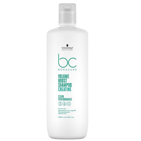 Schwarzkopf Professional BC Bonacure Volume Boost Shampoo szampon oczyszczający do włosów cienkich i osłabionych 1000ml