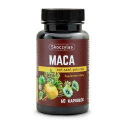 Maca Żeń-szeń Gotu Cola suplement diety 60 kapsułek