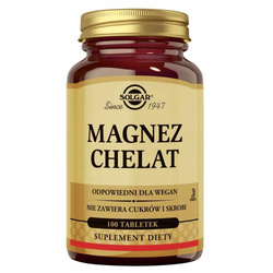 Magnez Chelat suplement diety 100 tabletek